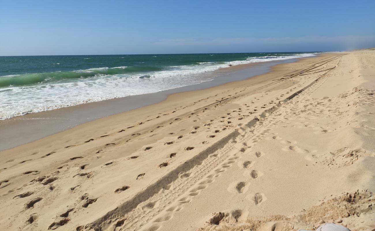 Фото Plage de l'Especier с белый чистый песок поверхностью