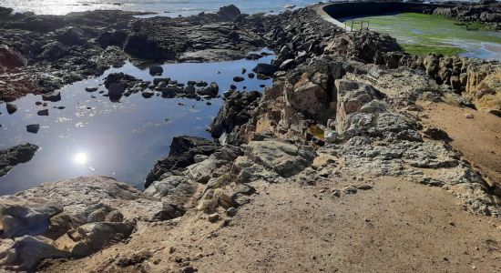 The Dombret basin beach