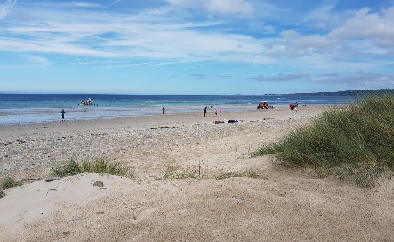 Фото Plage de Collignon с светлый песок поверхностью