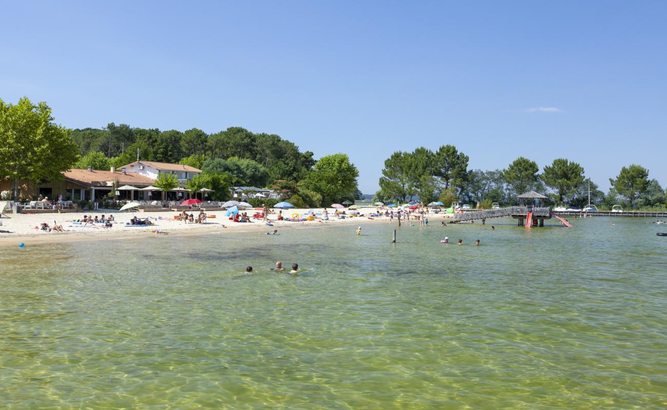 Фото Plage de Maguide Biscarrosse с светлый песок поверхностью