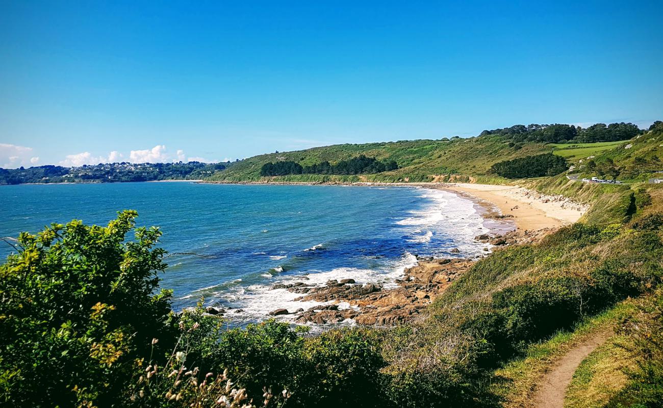 Фото Plage de Goas Lagorn с светлый песок поверхностью