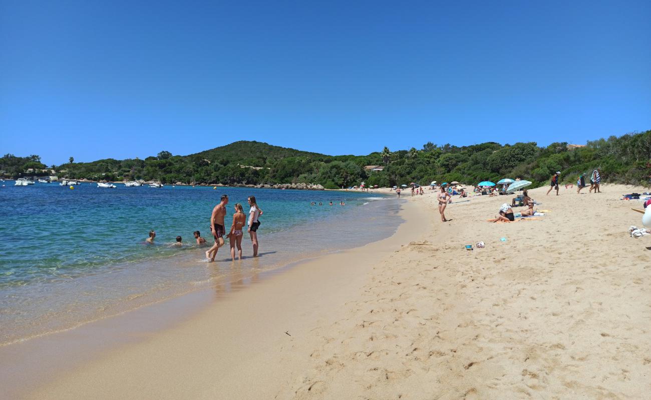 Фото Plage de la Medea с светлый песок поверхностью