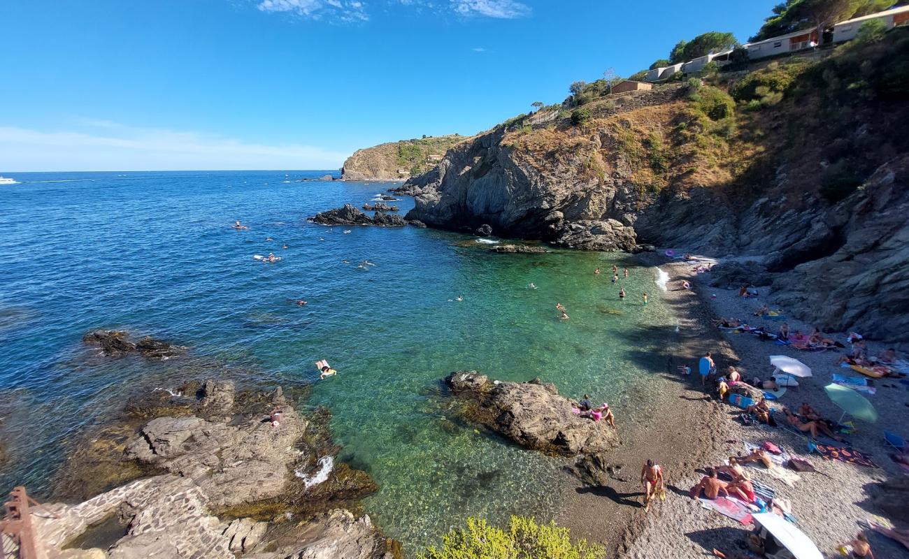 Фото Plage Les Criques de Porteils с серая чистая галька поверхностью