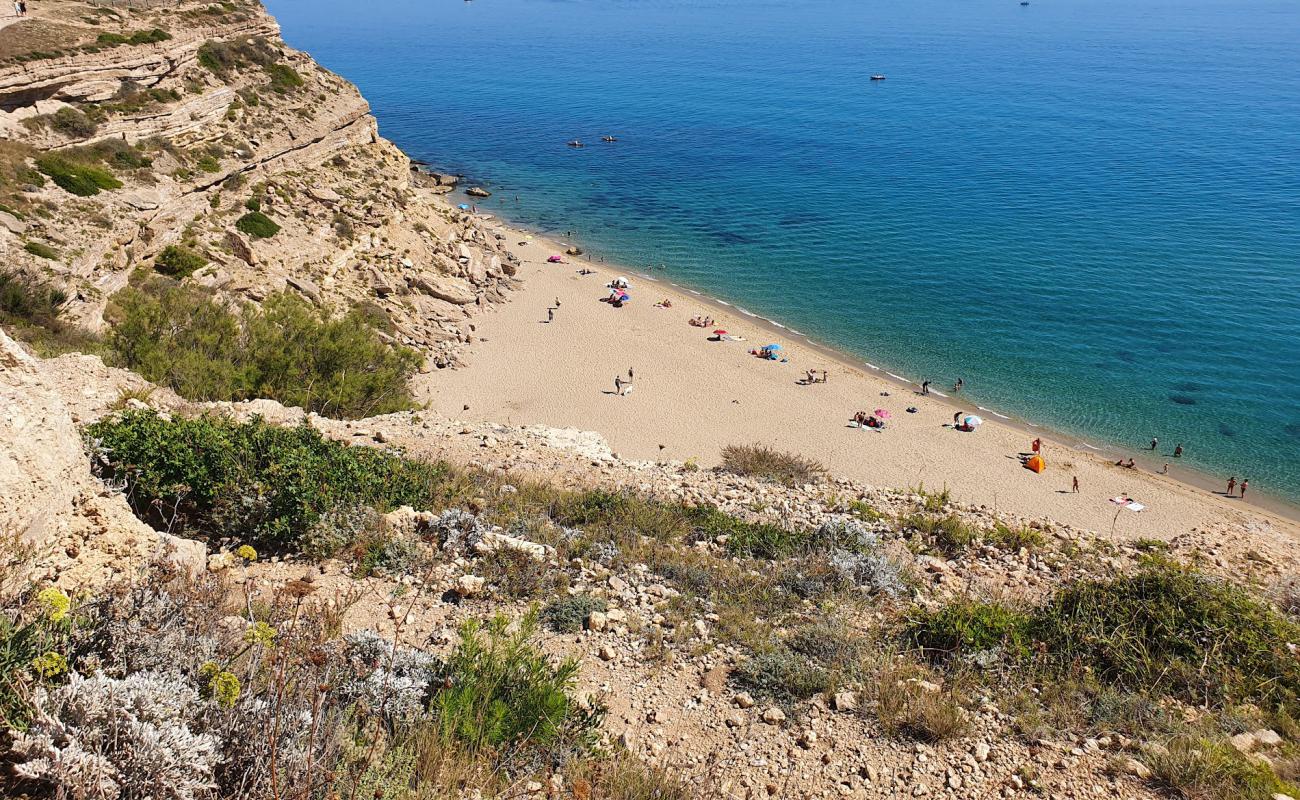 Фото La Plagette Beach с светлый песок поверхностью