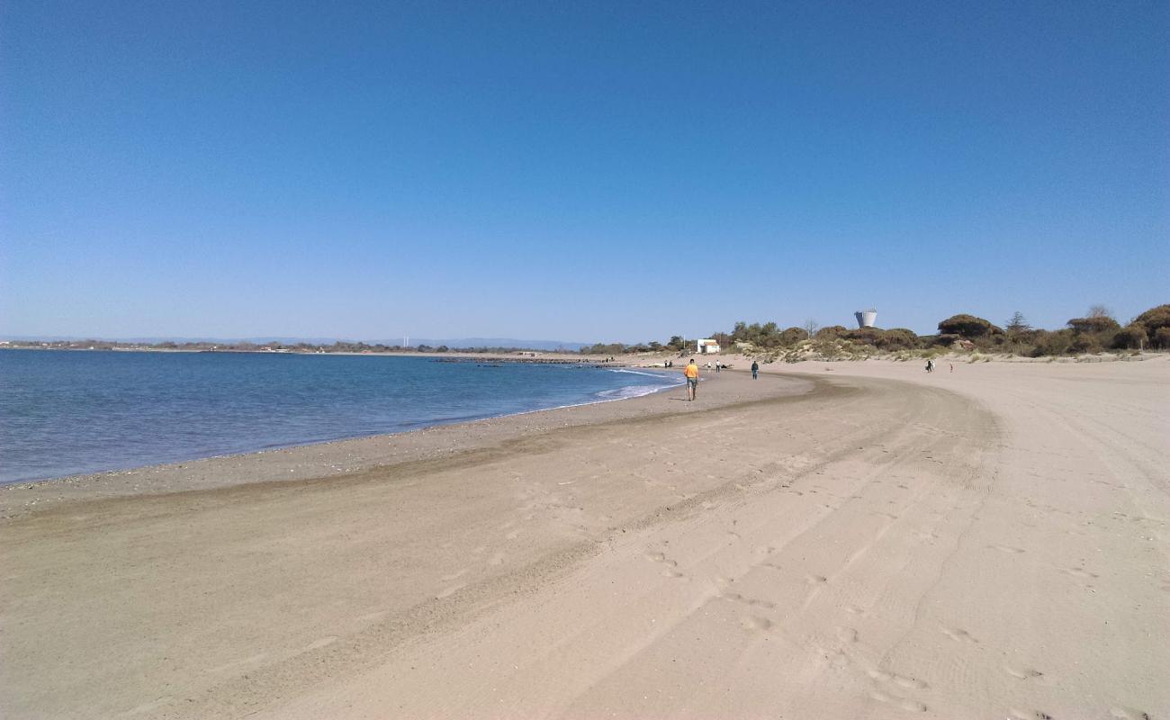 Фото Plage du Grau d'Agde с светлый песок поверхностью