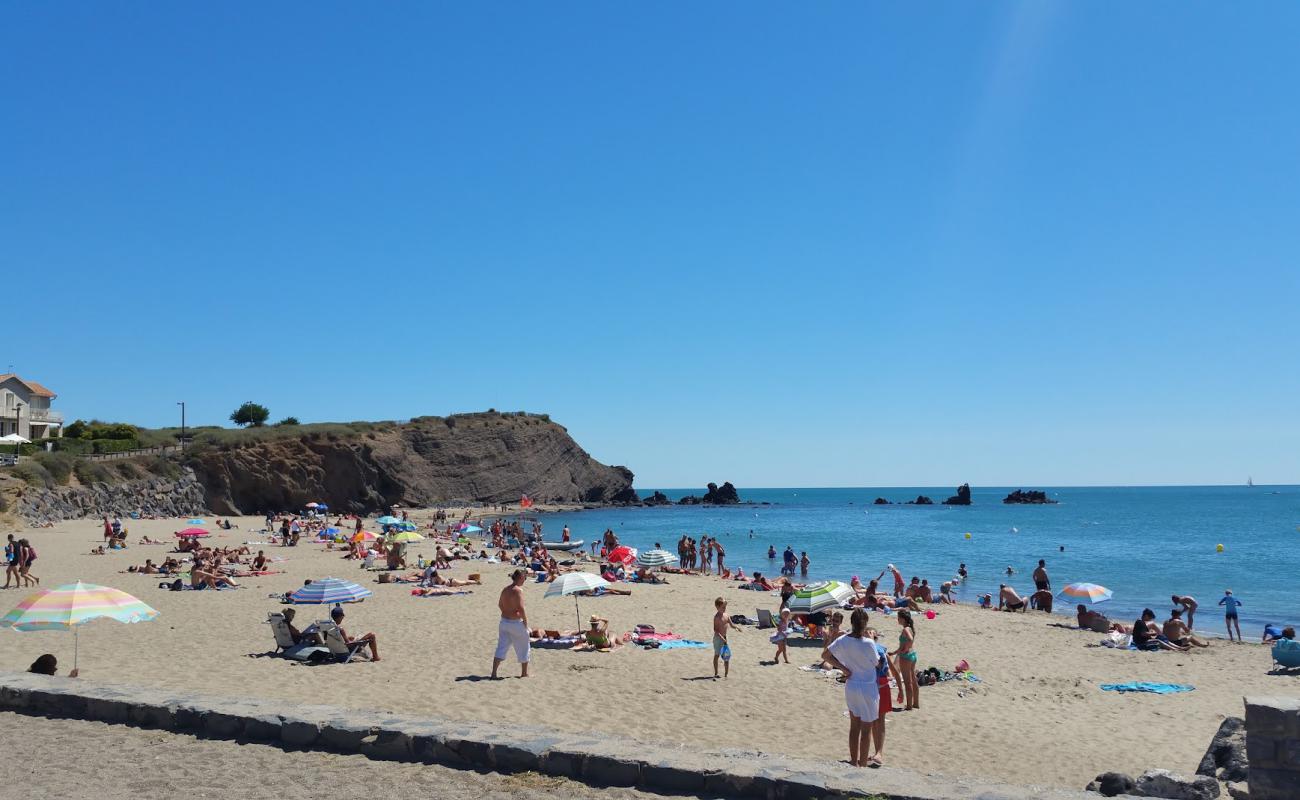 Фото Plage de La Plagette с светлый песок поверхностью