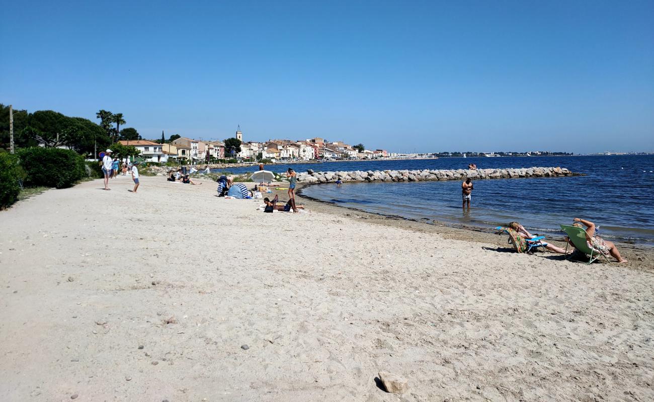 Фото Plage de la Tremie с светлый песок поверхностью