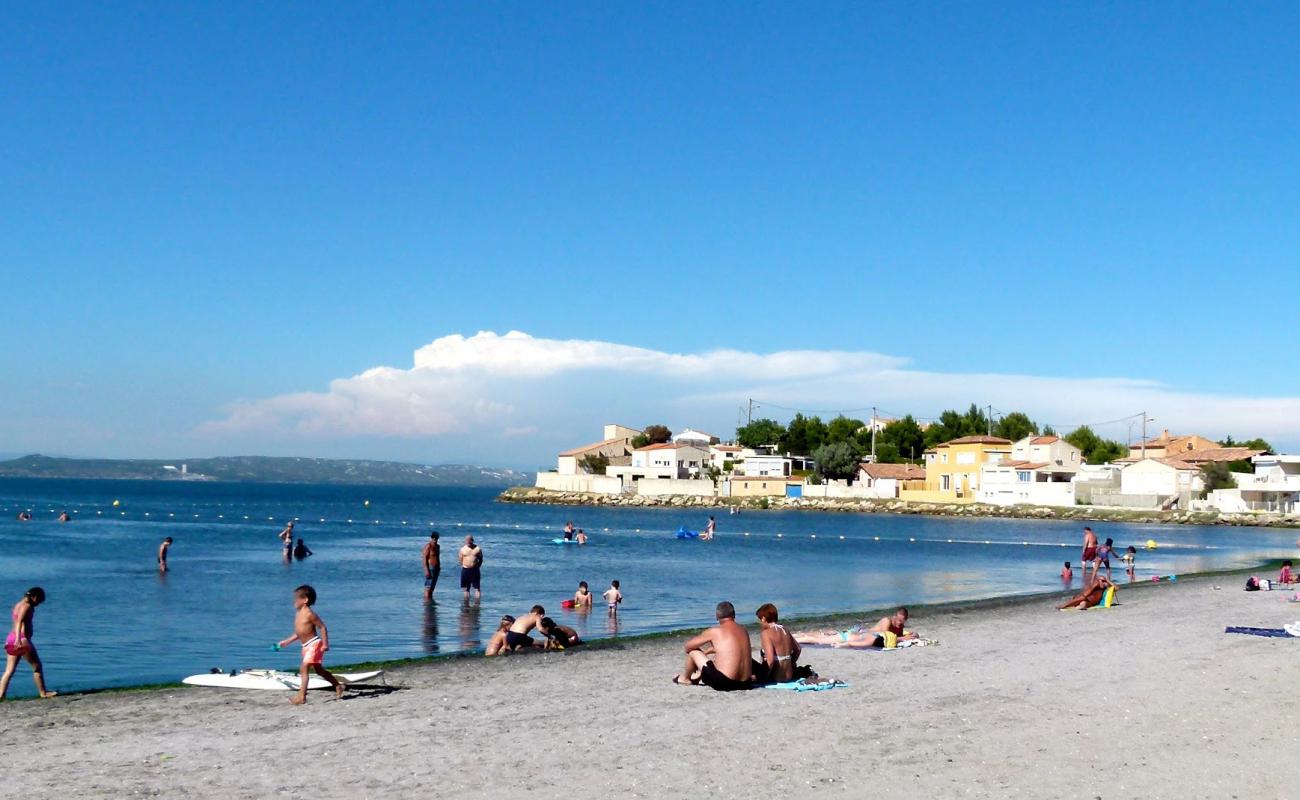 Фото Plage de Massane с светлый песок поверхностью