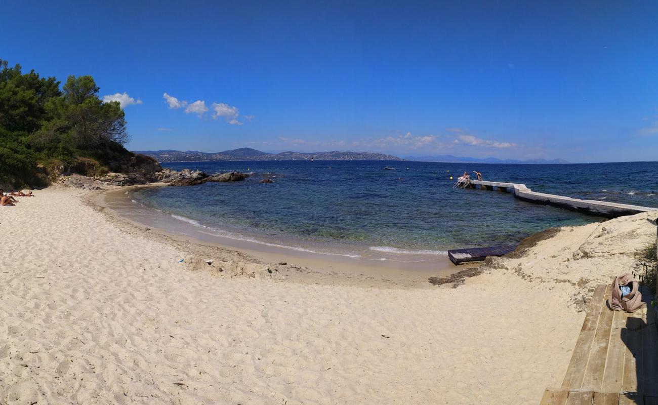 Фото Plage de la Rabiou с светлый песок поверхностью