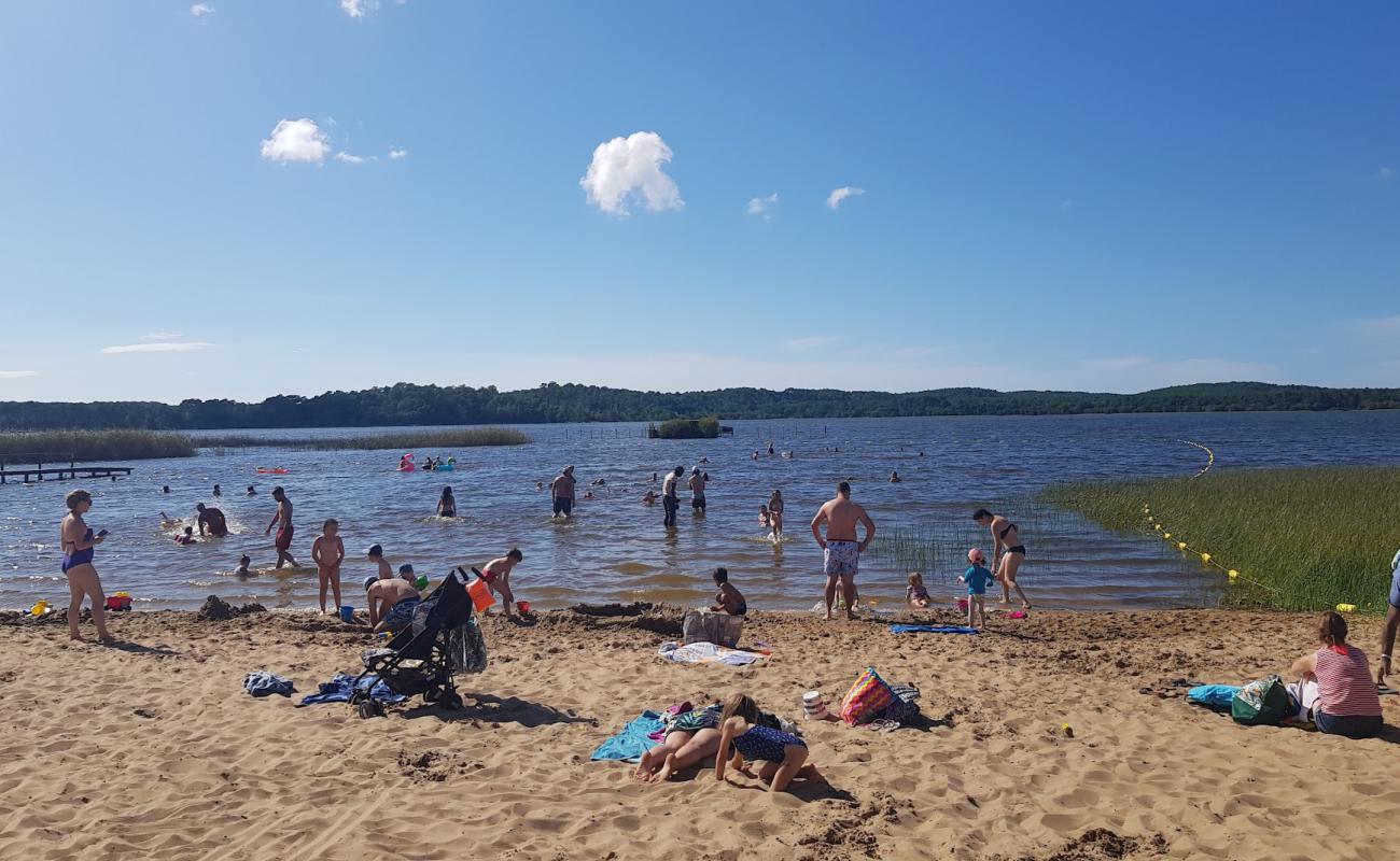 Фото Plage du Ponton с светлый песок поверхностью