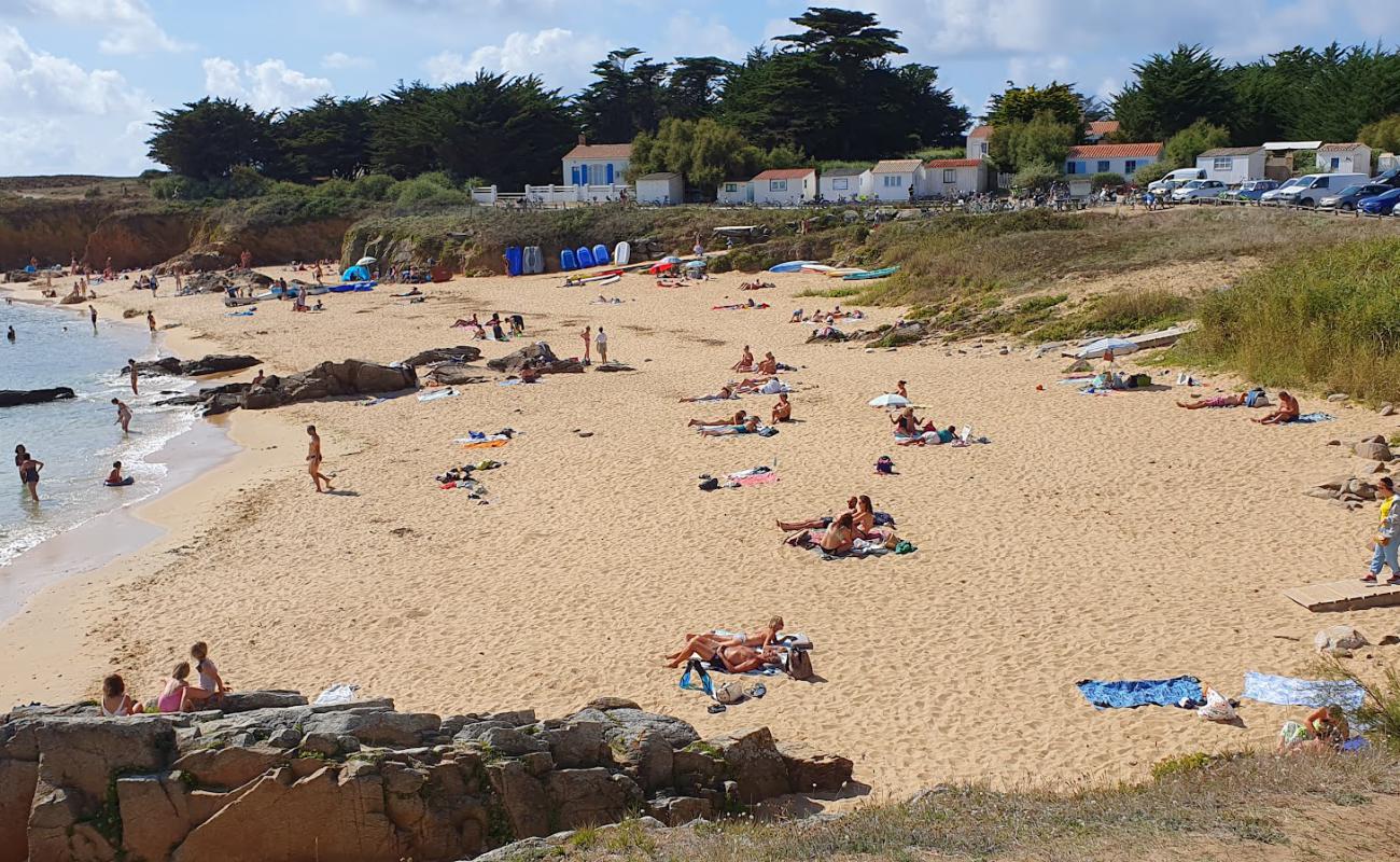 Фото Plage des Sabias с светлый песок поверхностью