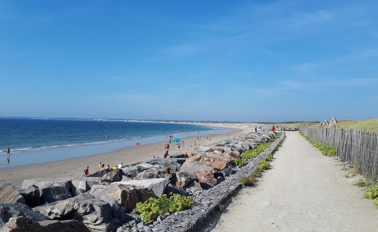 Фото Plage de Pen Bron с светлый песок поверхностью