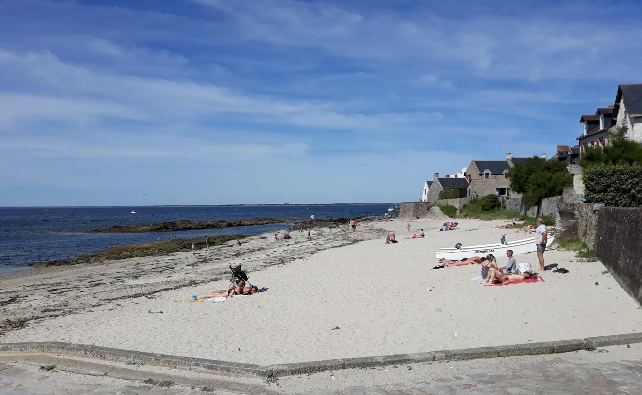 Фото Plage Saint-Michel, Piriac с светлый песок поверхностью