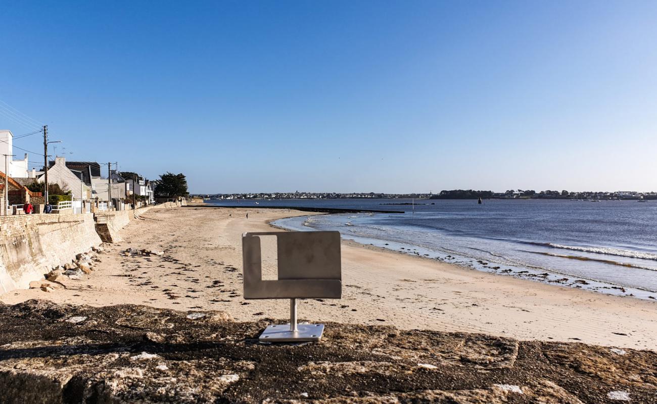 Фото Plage de la Nourriguel с светлый песок поверхностью