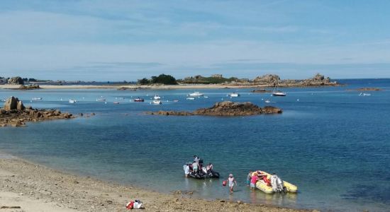 Plage de Pors Scaff