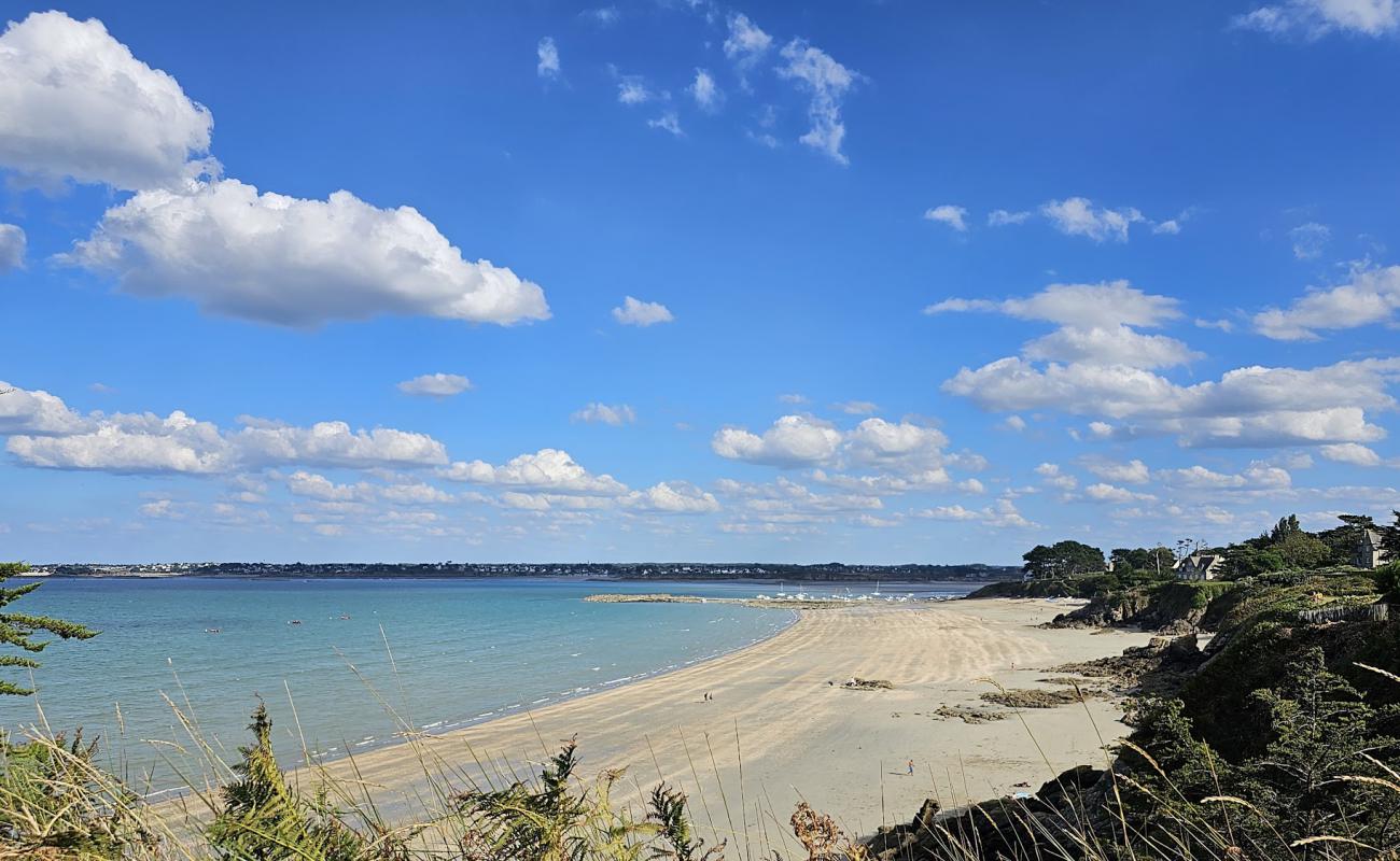 Фото Plage de la Pissotte с светлый песок поверхностью