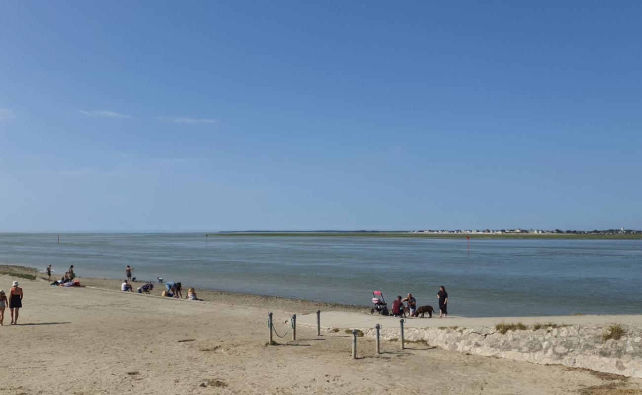 Фото Plage de Saint-Valery-sur-Somme с светлый песок поверхностью