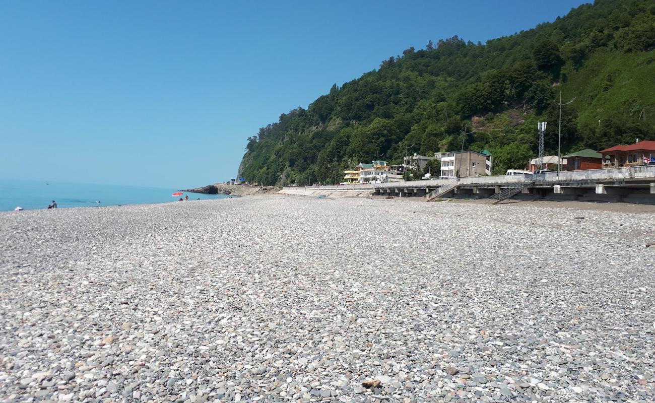 Фото Sarpi beach с светлая галька поверхностью