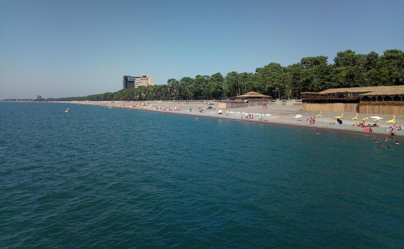 Фото Kobuleti beach II с серая галька поверхностью