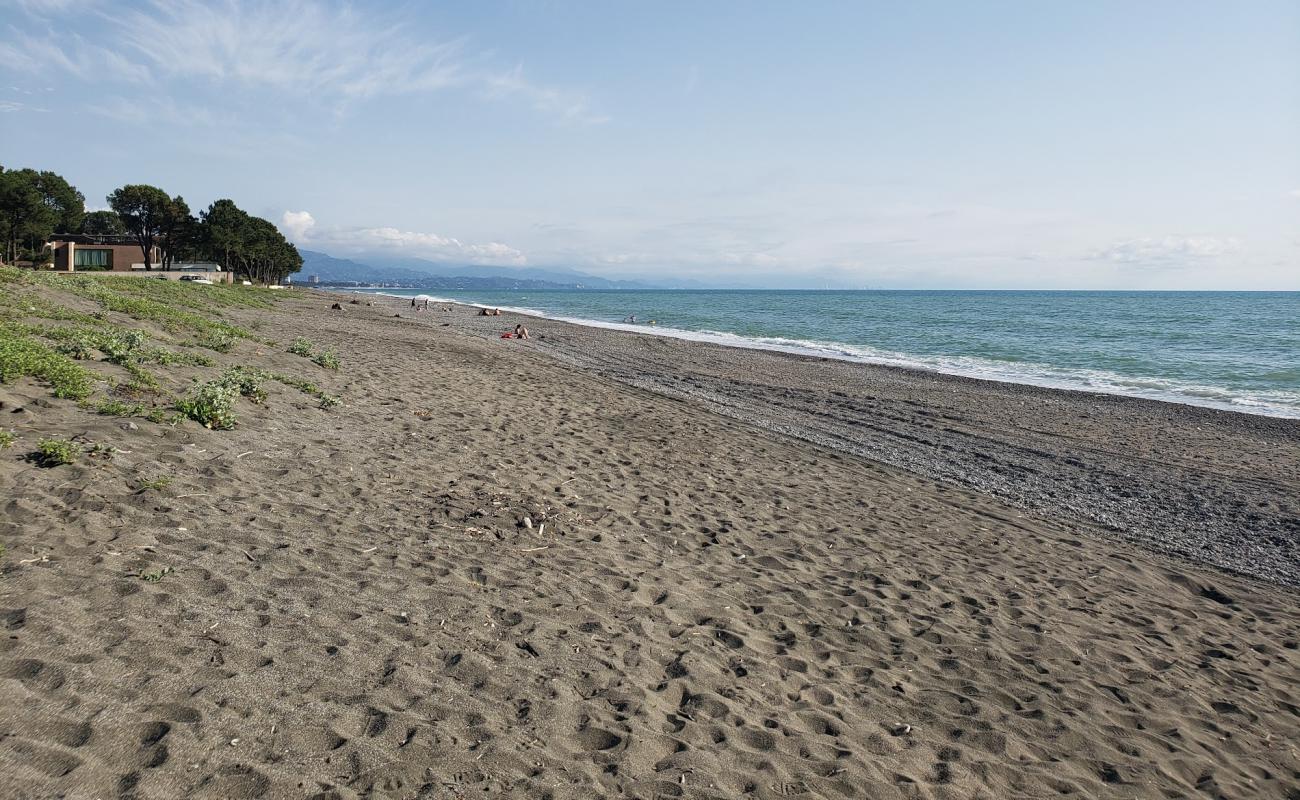 Фото Kobuleti beach IV с серая галька поверхностью