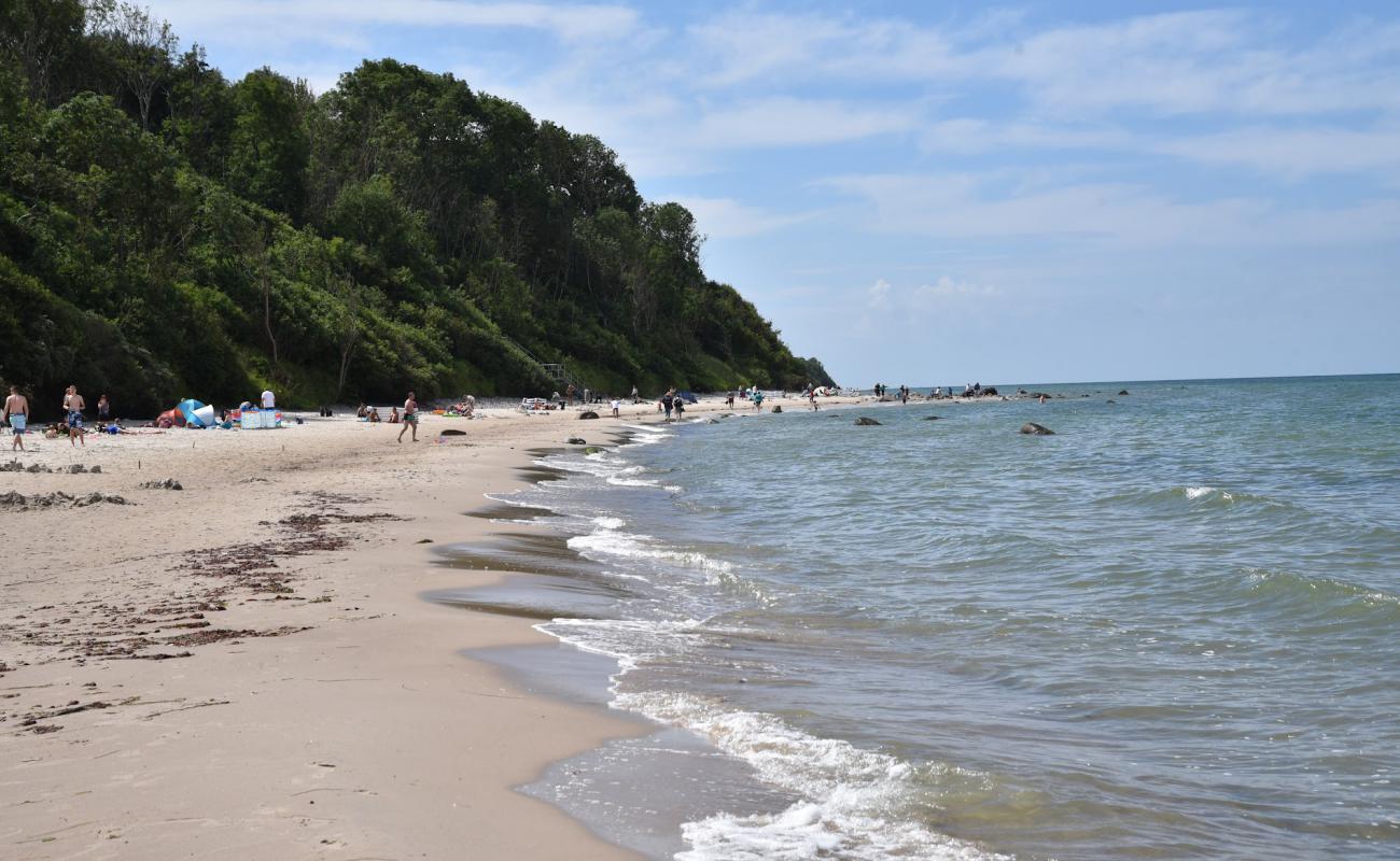 Фото Der Bakenberg mit Ostseestrand с светлый песок поверхностью