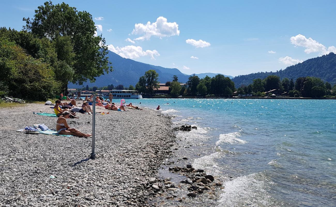 Фото Strandbad Point с серая галька поверхностью