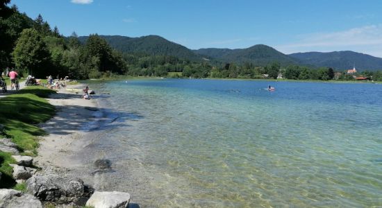 Hundestrand Rottach Egern