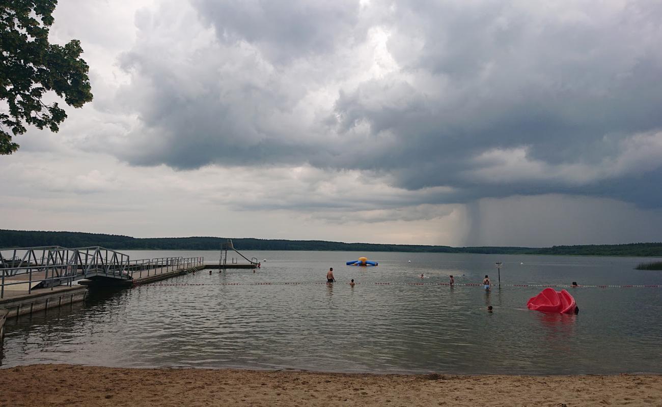 Фото Grosser Wariner See Strandbad с трава поверхностью