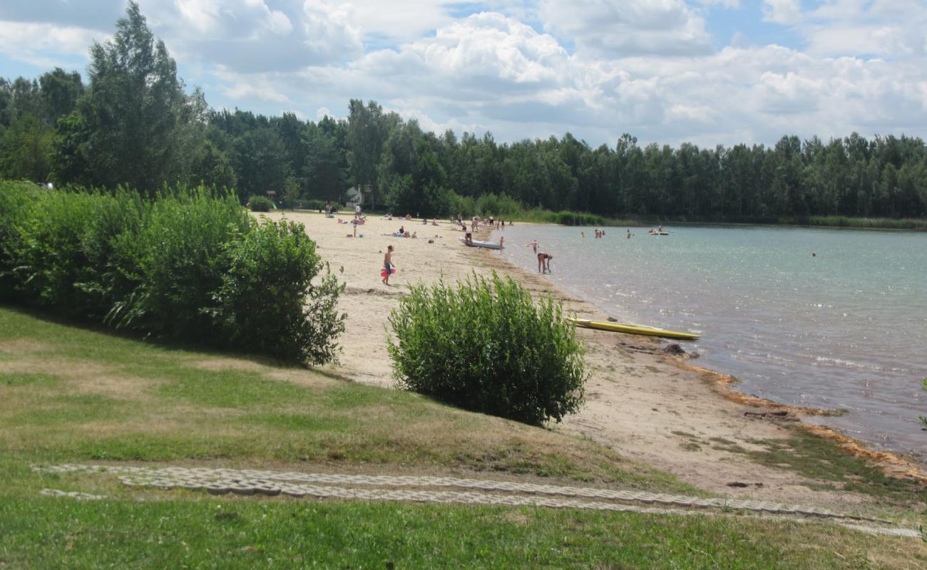 Фото Lauchhammer Beach с светлый песок поверхностью