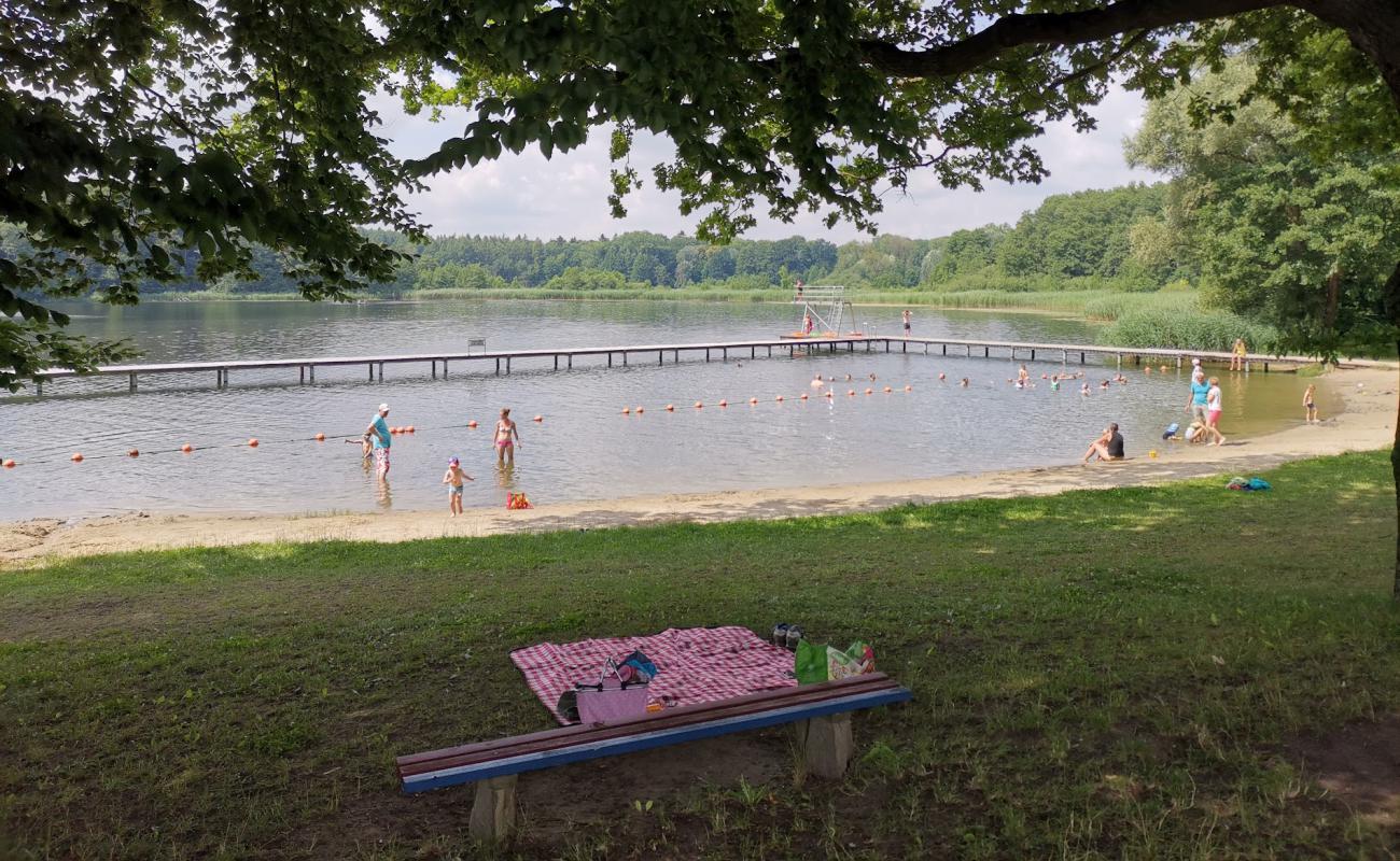 Фото Strandbad am Passower See с светлый песок поверхностью