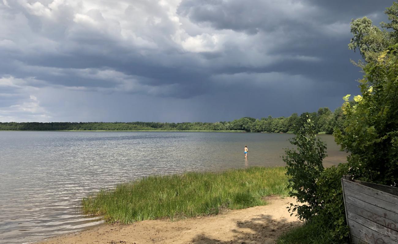 Фото Badestrand Patzer Vordersee с светлый песок поверхностью