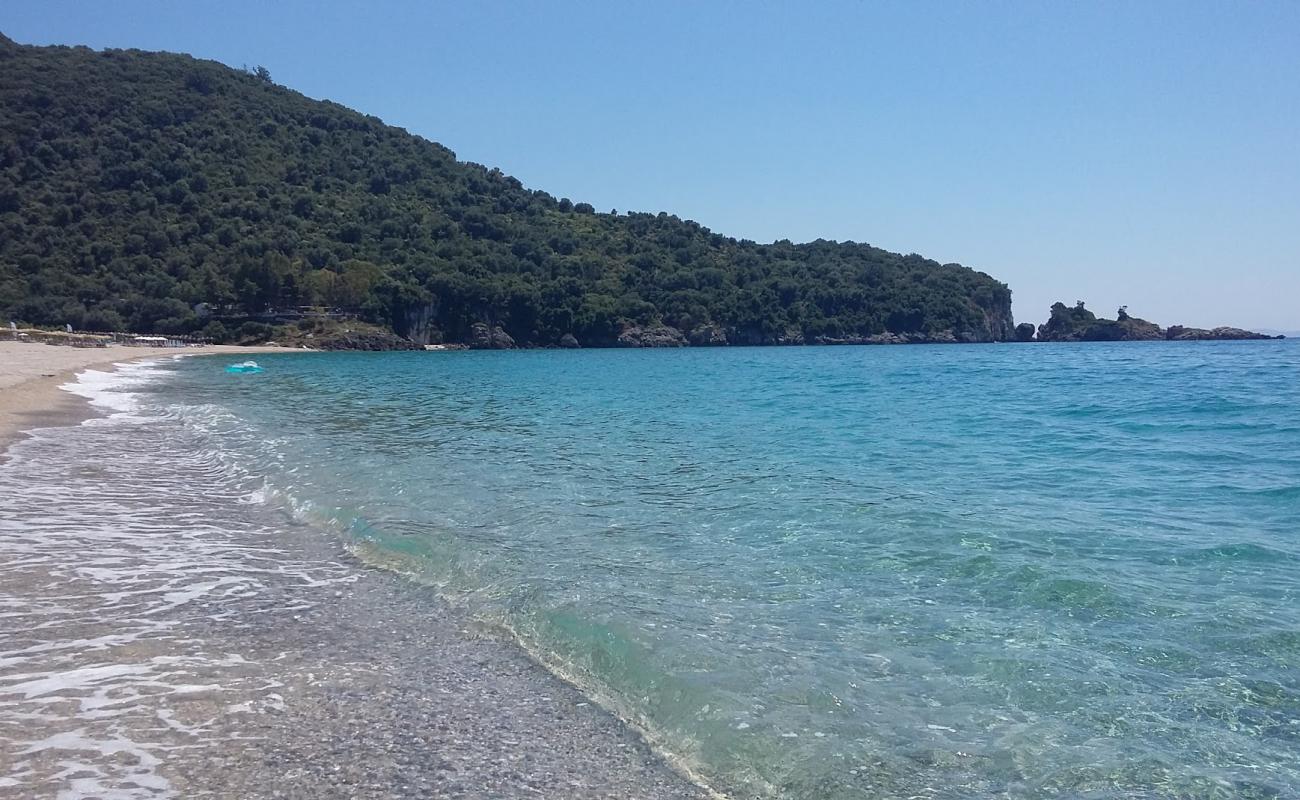 Фото Kalami beach с золотой ракушечник поверхностью