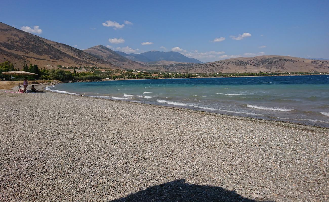 Фото Vitrithra 2 Beach с белая чистая галька поверхностью