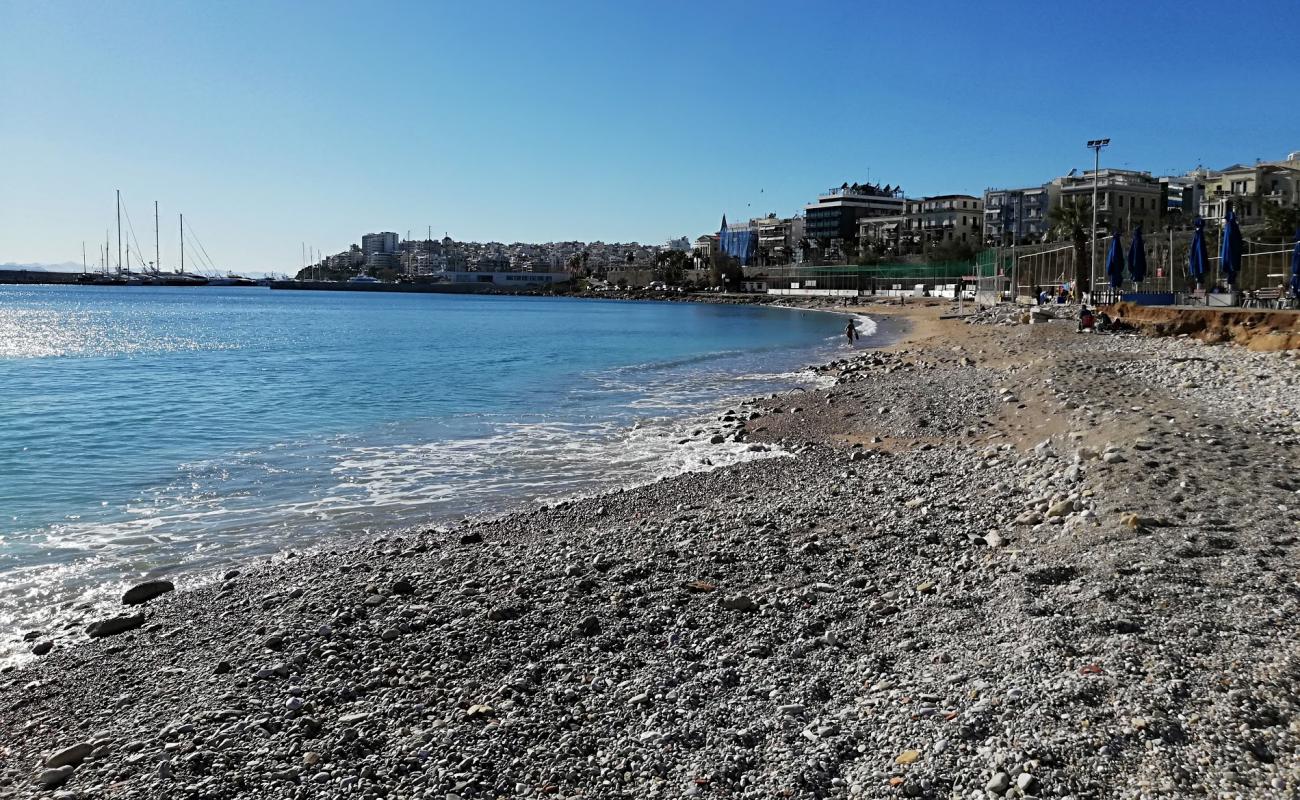 Фото Votsalakia beach с песок с галькой поверхностью