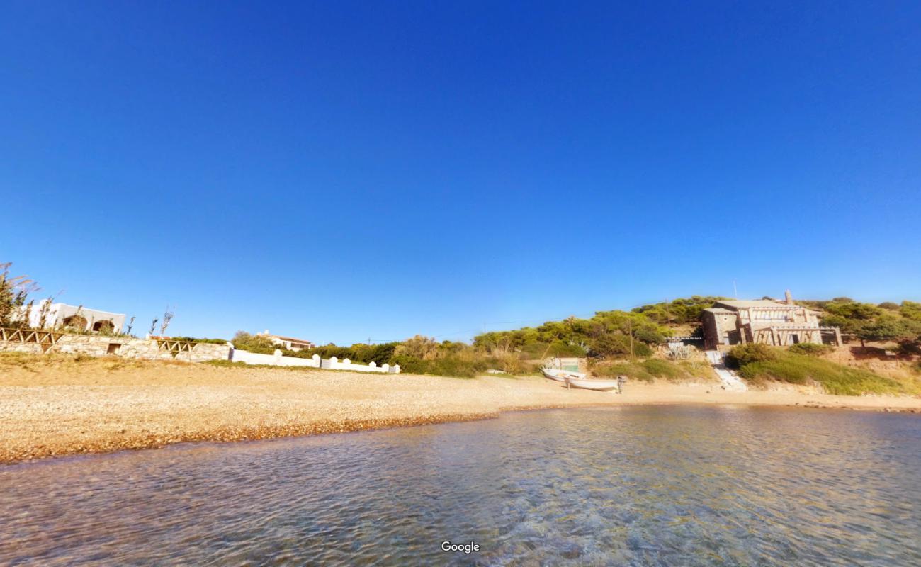 Фото Panagitsa beach с кристальная вода поверхностью