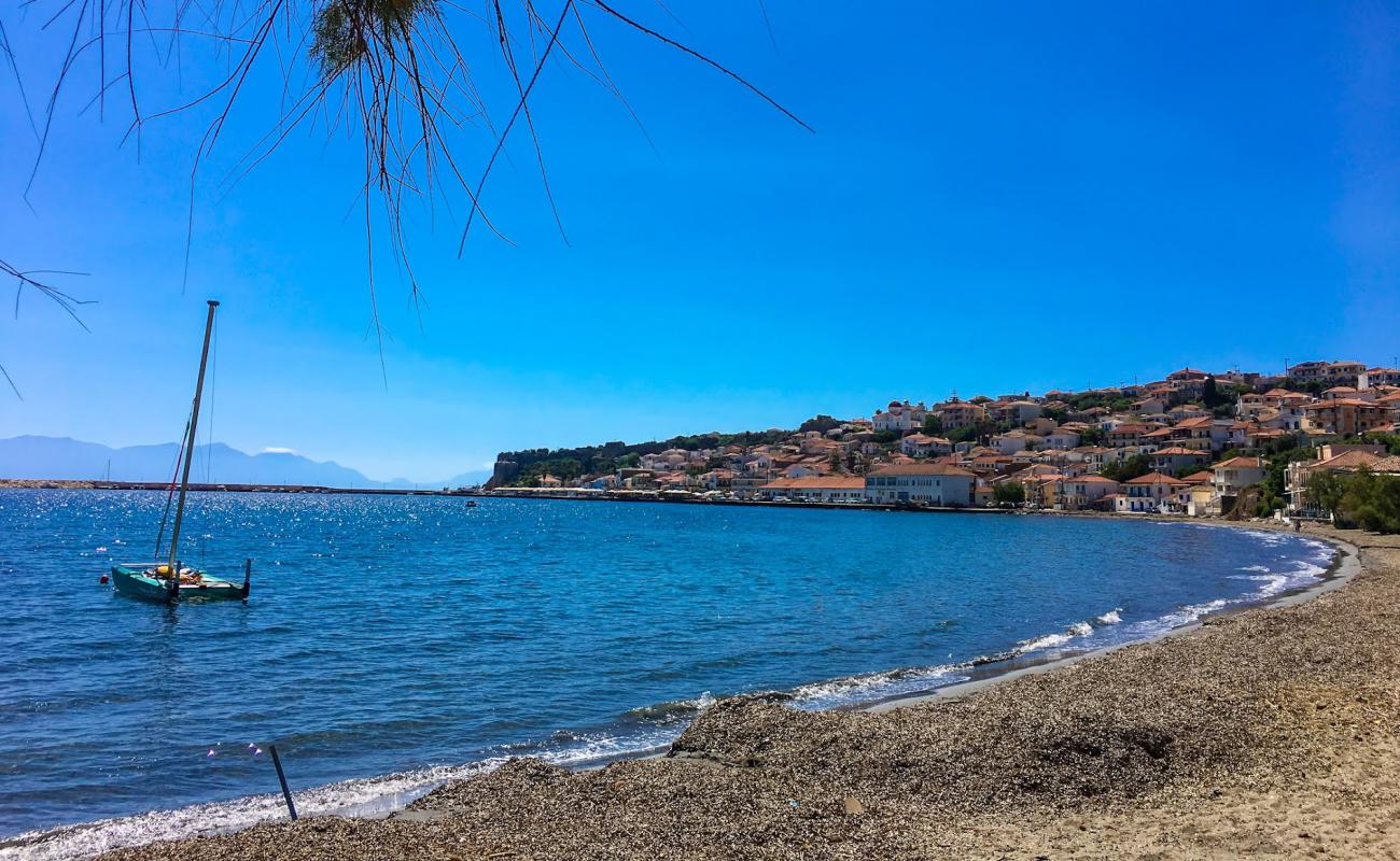 Фото Artaki beach с песок с галькой поверхностью