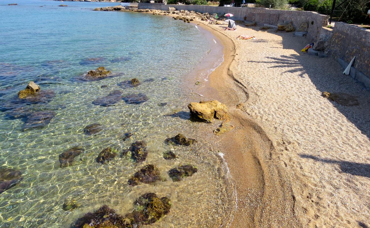 Фото Halikoura beach с белая чистая галька поверхностью