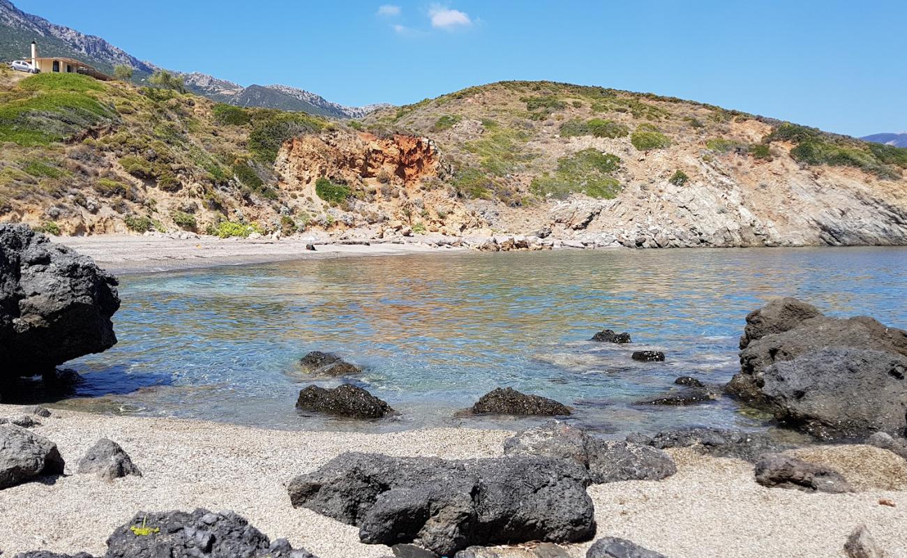 Фото Virgin beach с серый ракушечник поверхностью