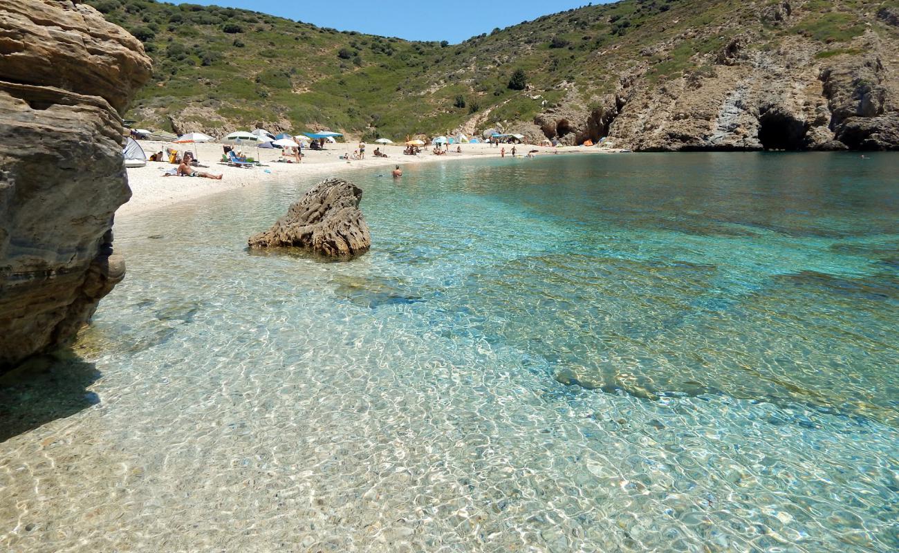 Фото Armirichi beach с золотой ракушечник поверхностью