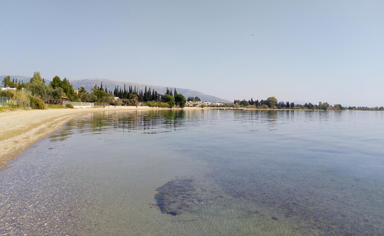 Фото Stephania beach с песок с галькой поверхностью