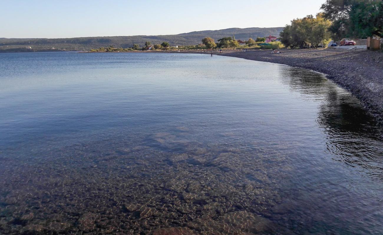 Фото Agios Stefanos II с светлая галька поверхностью