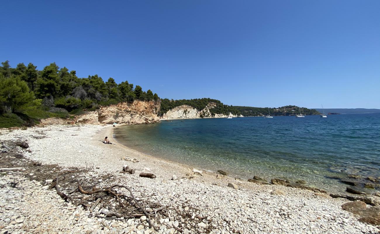 Фото Spartines beach с серая галька поверхностью