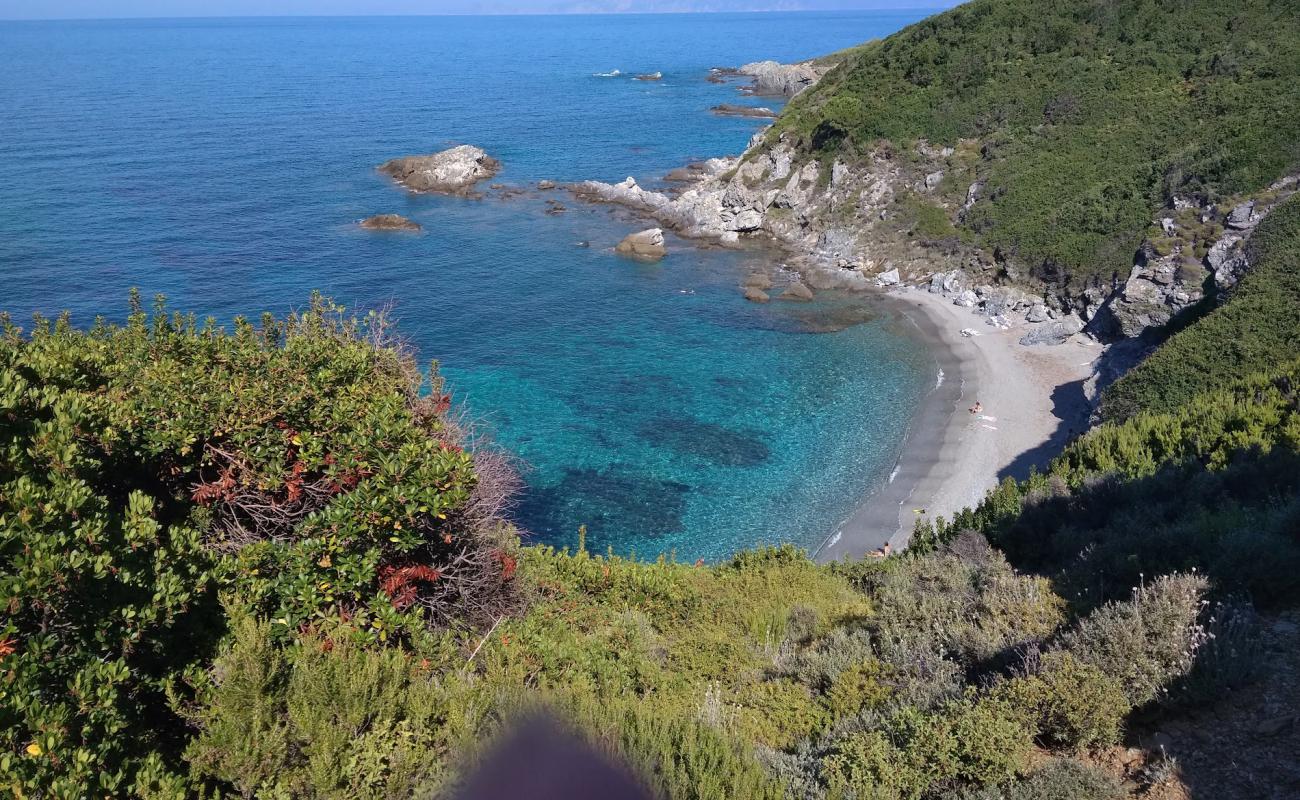 Фото Aggeletou beach с светлая галька поверхностью