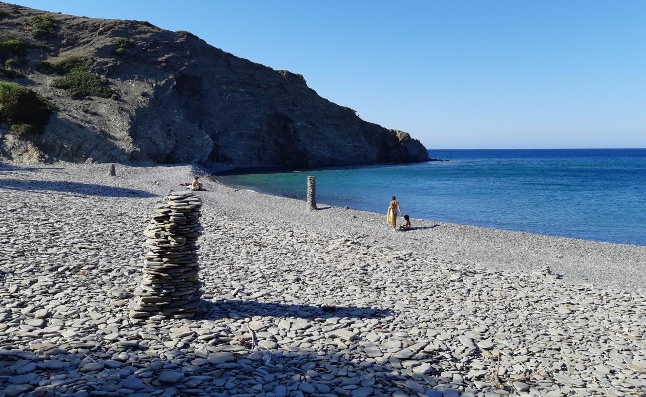 Фото Papa Minas Beach с серая галька поверхностью