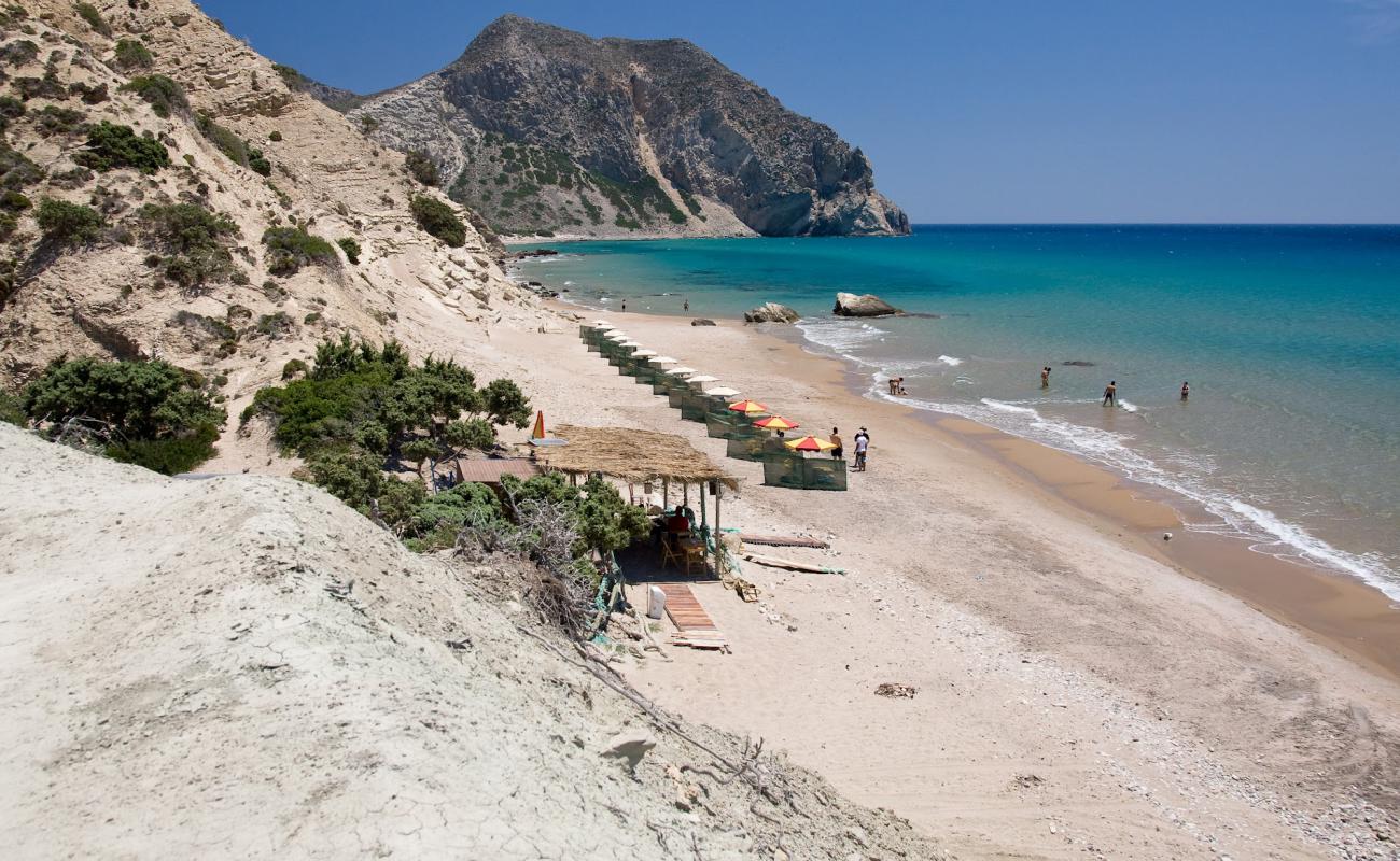 Фото Paradise beach с светлый песок поверхностью