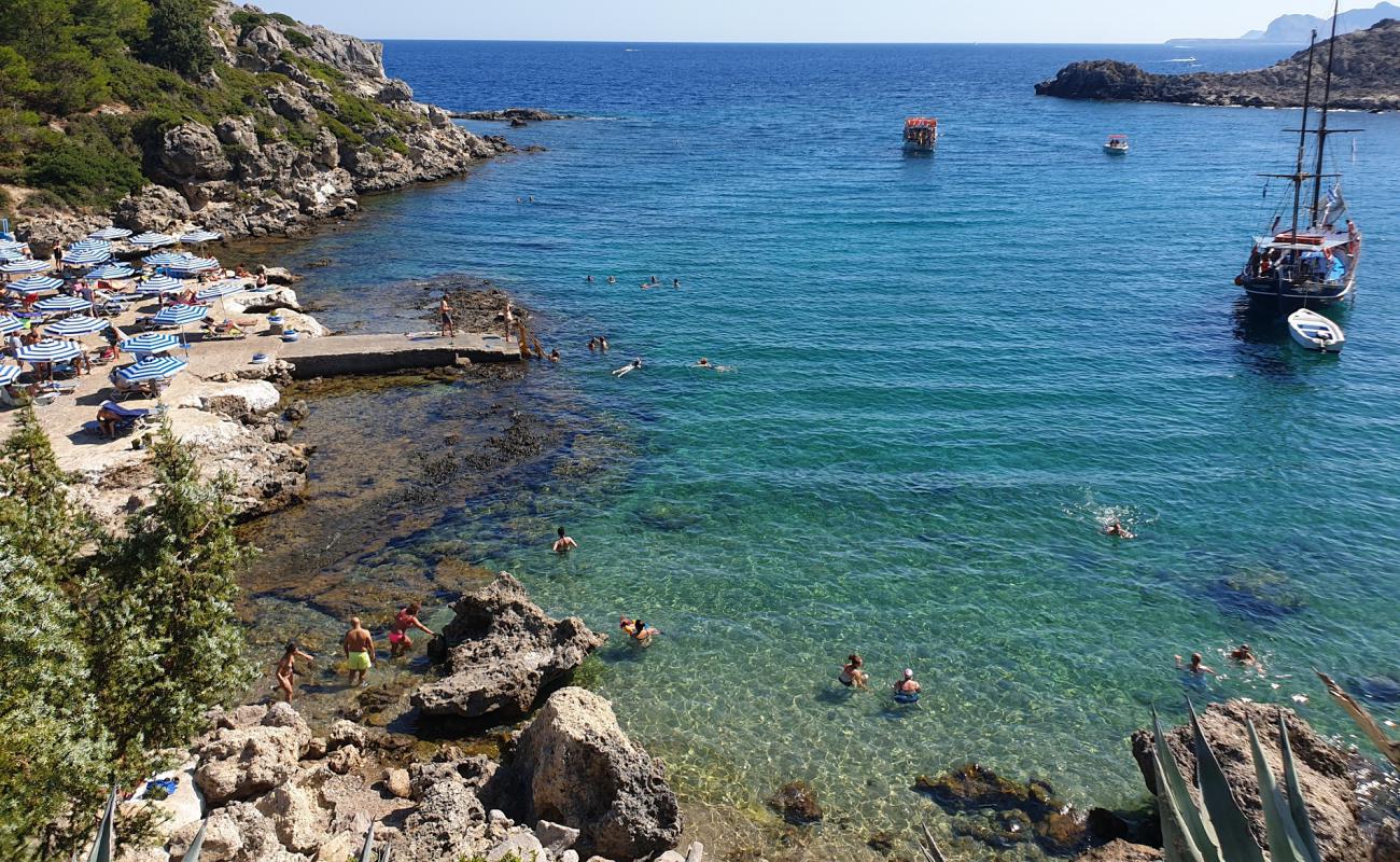 Фото Ladiko Beach с камни поверхностью