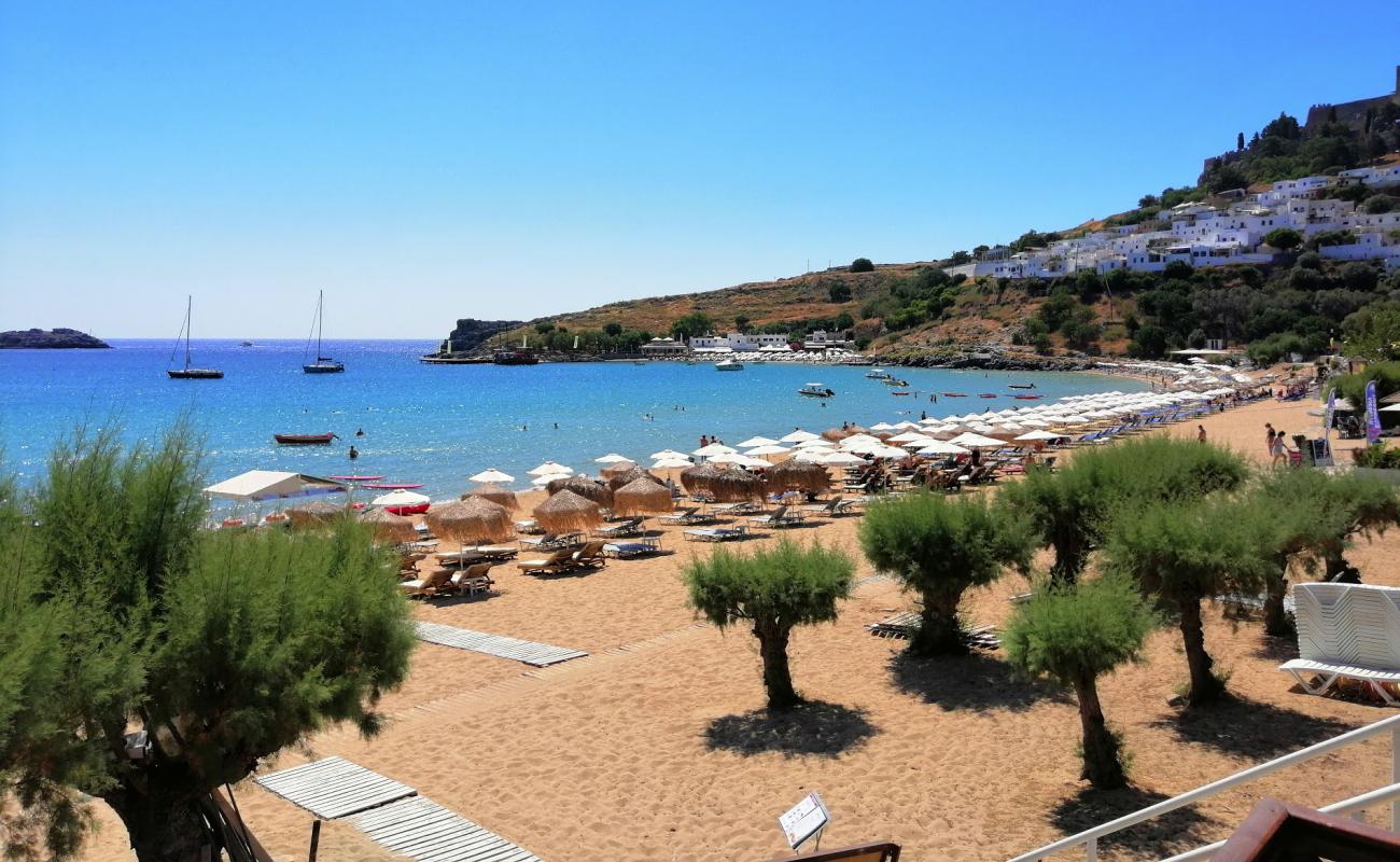 Фото Lindos Beach - популярное место среди ценителей отдыха