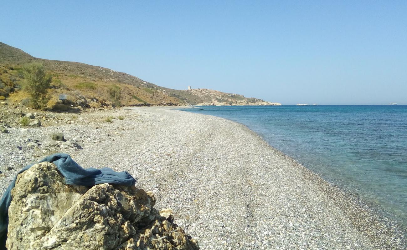 Фото Lakkoma beach с светлая галька поверхностью