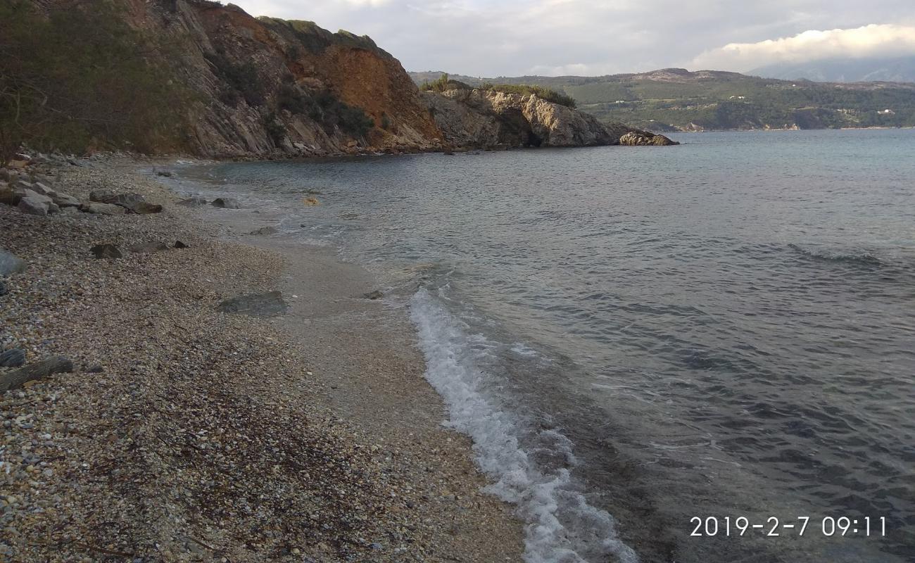 Фото Kalami beach с песок с галькой поверхностью