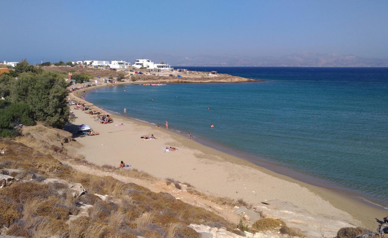 Фото Punda beach с золотистый песок поверхностью